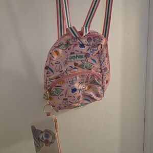 Ju-Ju-Be Harry Potter Honeydukes Pink Mini Backpack with Luna coin pouch